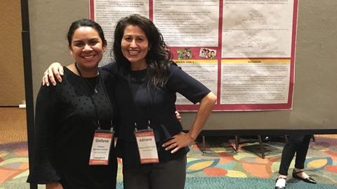 Stefanie and Adriana at NCFR 2017