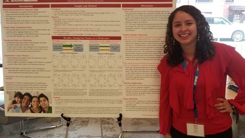 Valerie presenting at the Harvard Graduate Student Conference