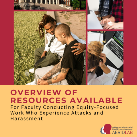 This is the front cover of the faculty harassment report.